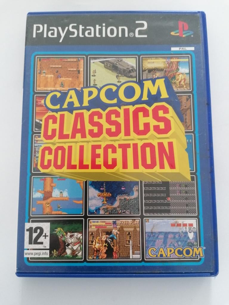 Capcom Classics Collection -	 Playstation 2 Game, 1 speler, Ophalen of Verzenden, Zo goed als nieuw, Vanaf 12 jaar