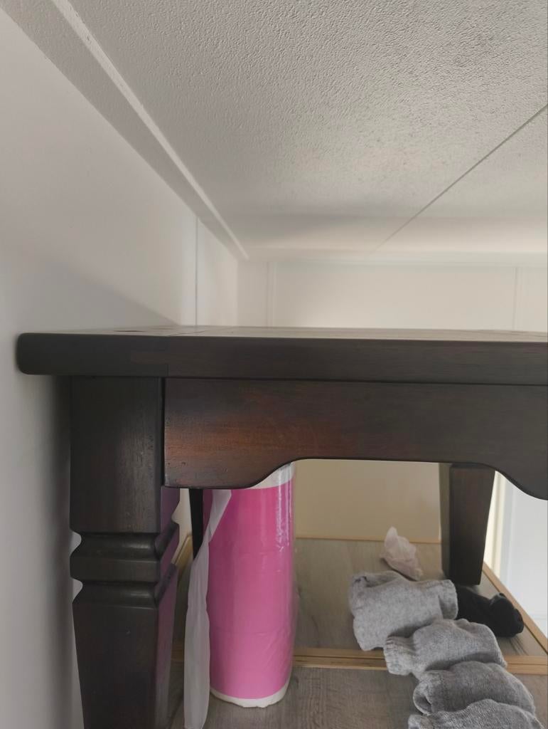 Houten salontafel of bijzettafel - geen verzending, Huis en Inrichting, Ophalen, Minder dan 45 cm, Minder dan 55 cm, Gebruikt