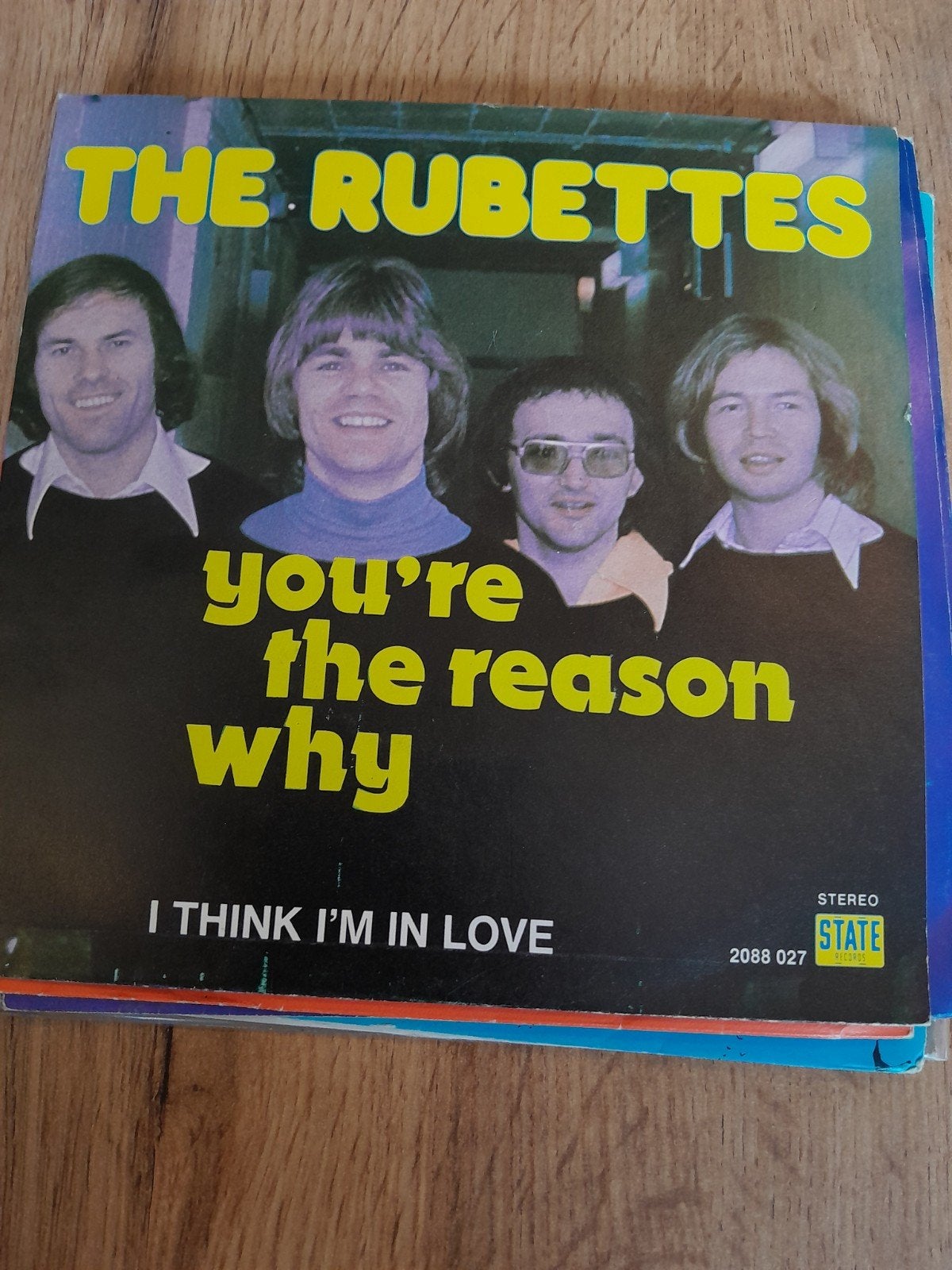 the rubettes 7inch you,re the reason why, Ophalen of Verzenden, Zo goed als nieuw, Pop