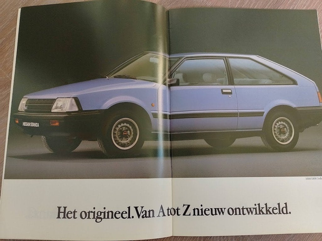 Datsun Stanza autofolder, Ophalen of Verzenden, Nieuw, Nissan