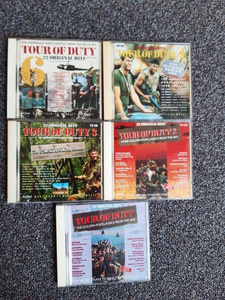 Cd' Tour of Duty, Gebruikt, Ophalen of Verzenden, Verzamelalbum, Rock en Metal