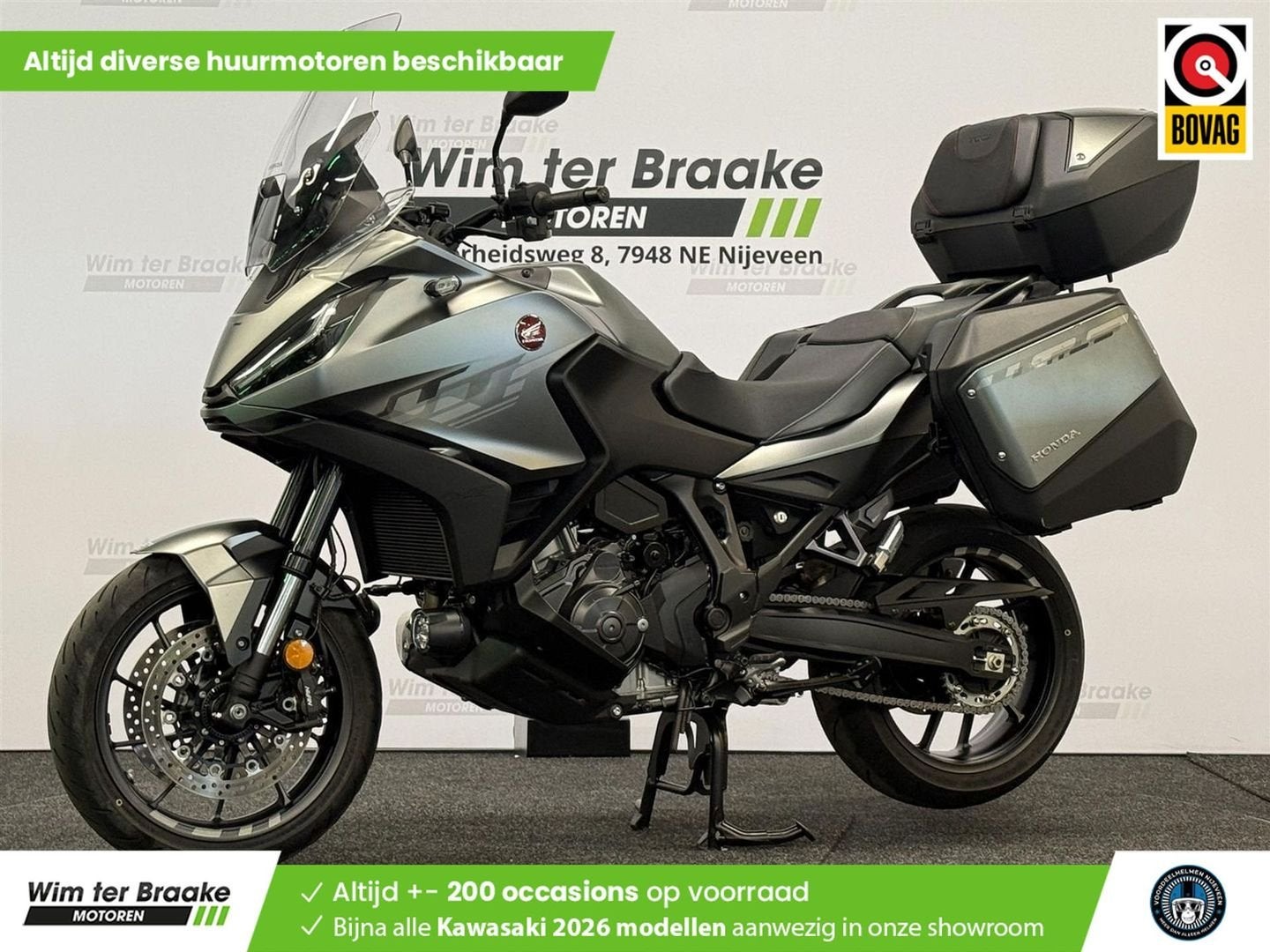 Honda NT 1100 DCT ABS (bj 2024) 8,387 km, 2 cilinders, HONDA, Motorrijbewijs A, Bedrijf