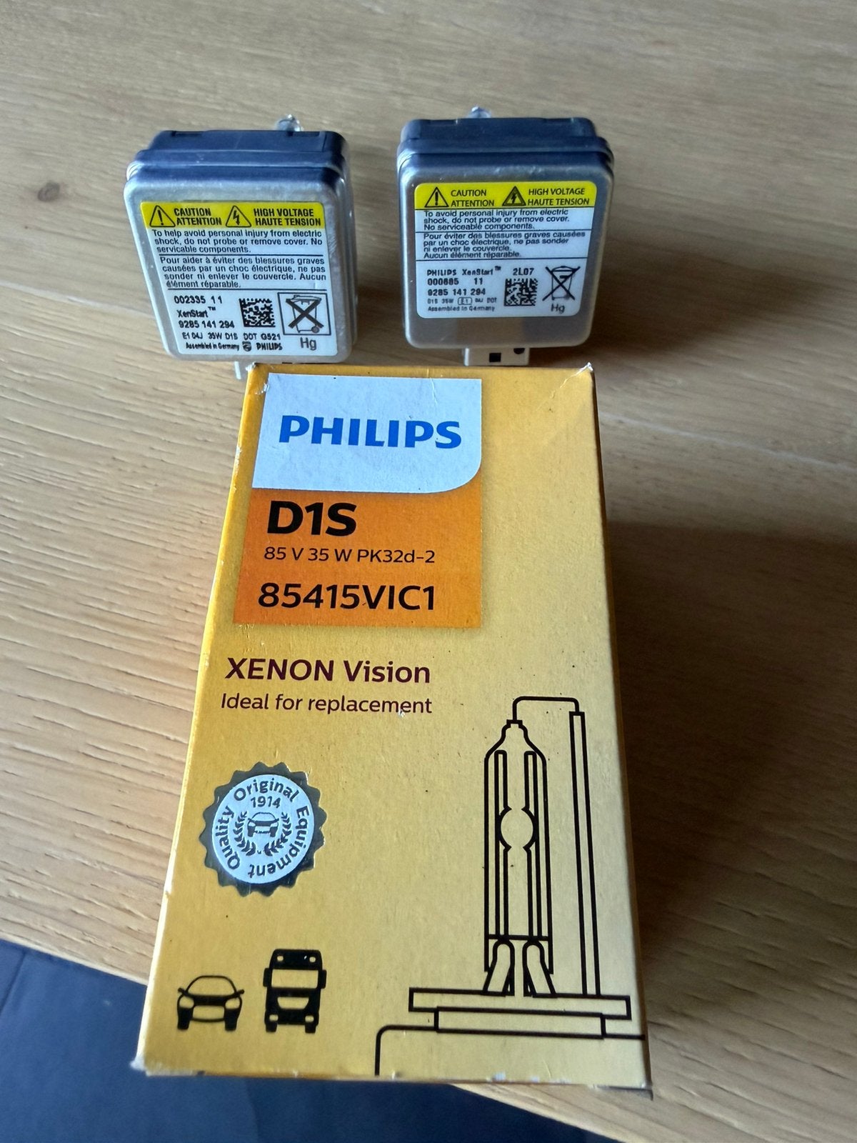Xenon-lampen / D1S Philips / 3 stuks, Ophalen of Verzenden, Nieuw