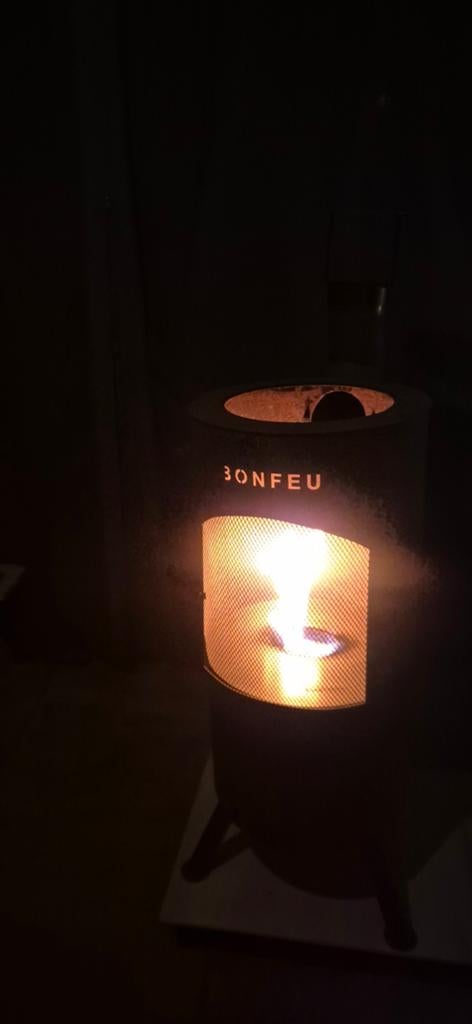 Bonfeu vuurton - Gezellige warmte voor buiten, Ophalen of Verzenden, Gebruikt, Vuurton