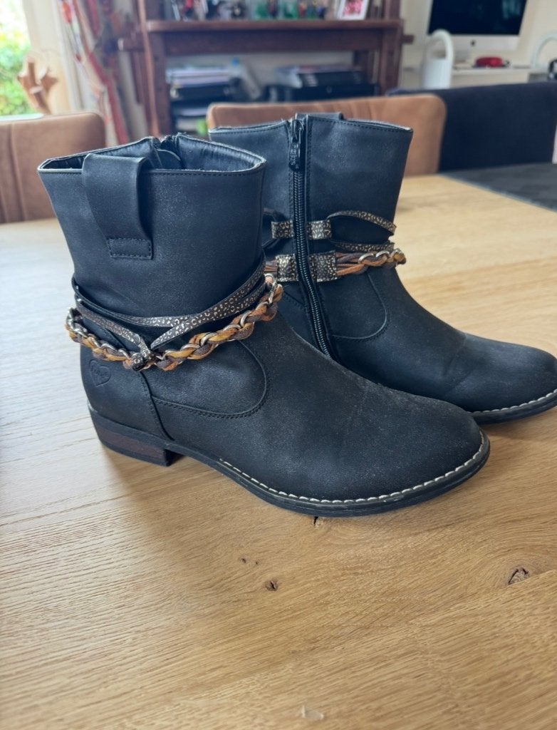 Gloednieuwe laarsjes, Kleding | Dames, Fabs, Zwart, Lage of Enkellaarzen, Nieuw
