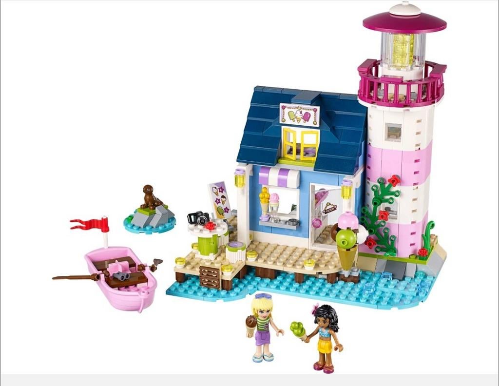 Lego Friends Heartlake City 41094 Vuurtoren met IJssalon, Ophalen of Verzenden, Zo goed als nieuw