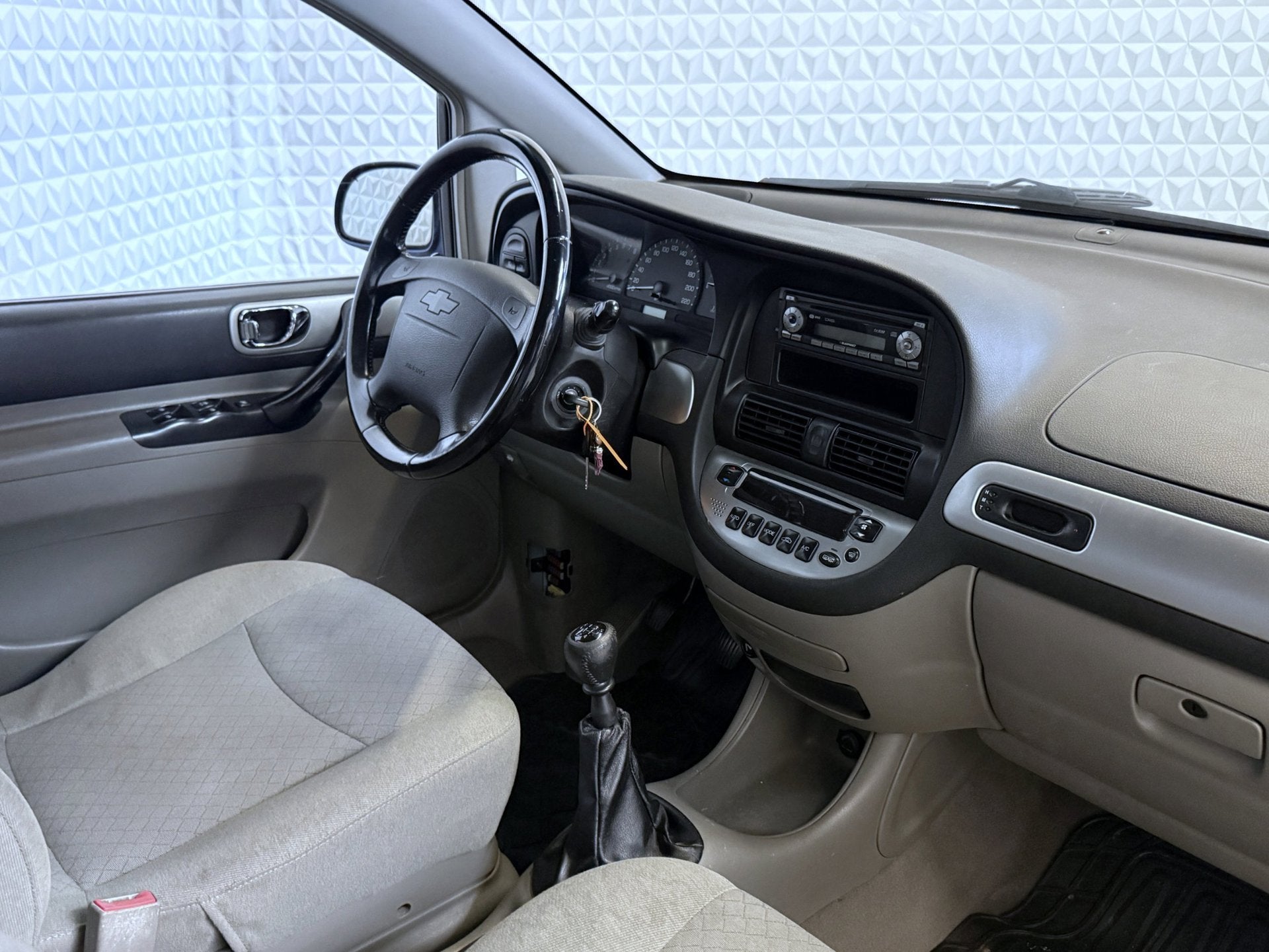 Chevrolet Tacuma 1.6-16V met Airco / APK 09-2027 én TREKHAA, Voorwielaandrijving, Gebruikt, Blauw, Metallic lak