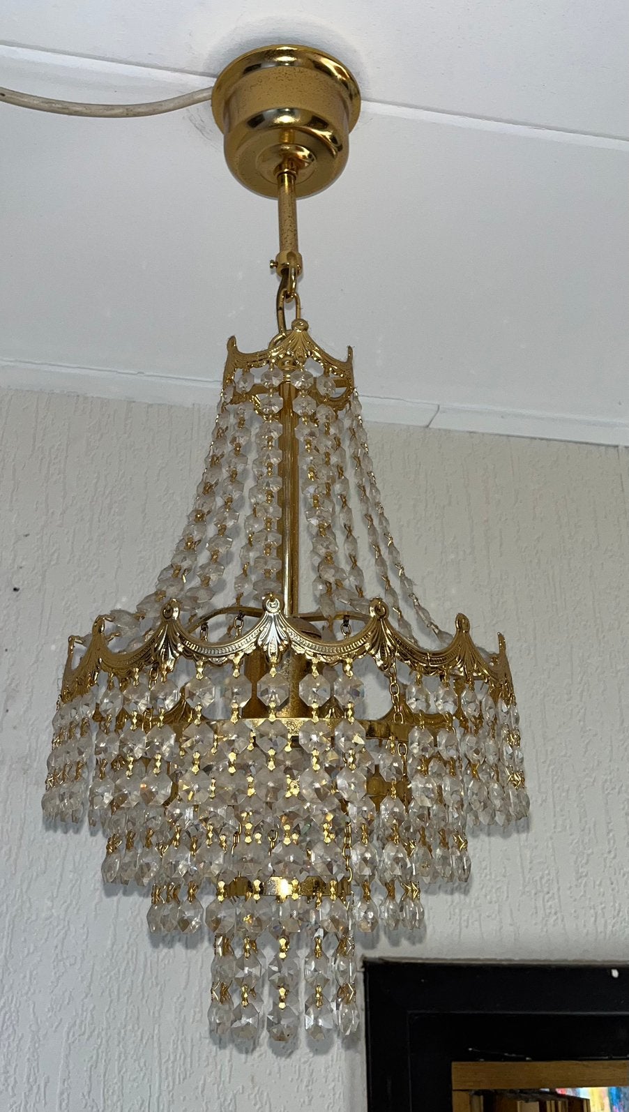 Swarovski Kristal Lamp - AAA+++ kwaliteit, Huis en Inrichting, Lampen | Kroonluchters, Ophalen of Verzenden, Zo goed als nieuw