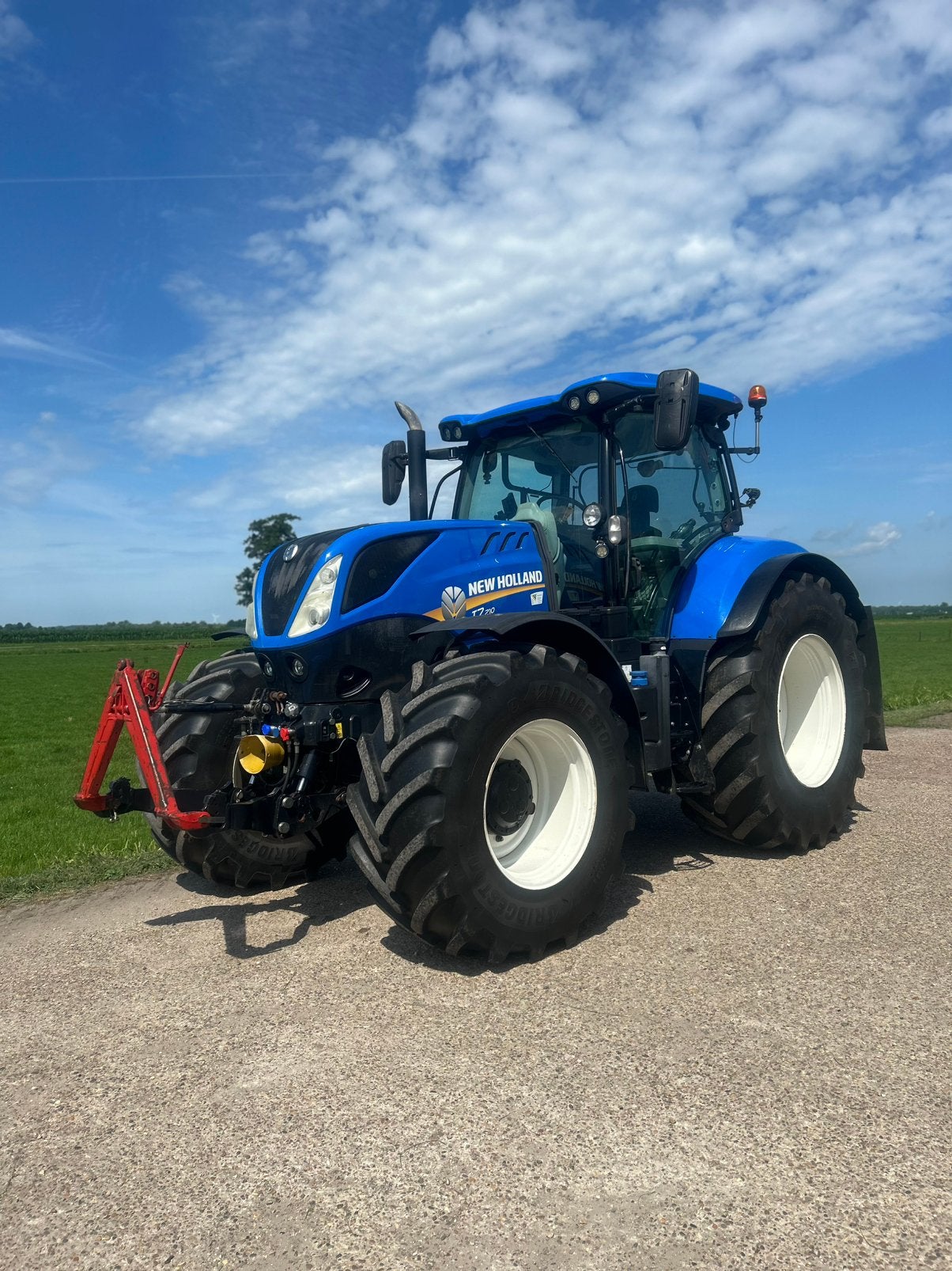 New Holland T7.210, Ophalen, Gebruikt