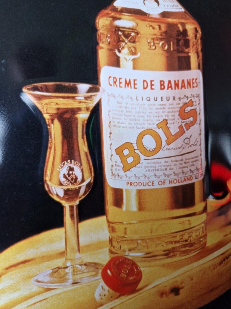 BOLS Likeur blikken advertentie 1978, Ophalen of Verzenden, Gebruikt, Overige typen
