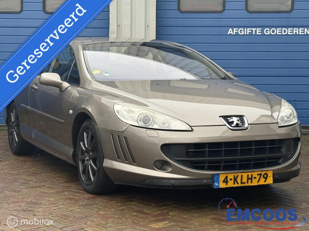 Peugeot 407 Coupé 2.2-16V Pack * Airco * Cruise Control * L, Auto's, Voorwielaandrijving, 1390 kg, Automatische klimaatregeling