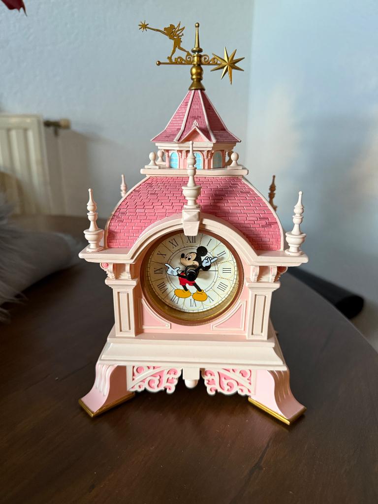 Disneyland Parijs - HOTEL klok, Verzamelen, Disney, Ophalen of Verzenden, Mickey Mouse, Nieuw, Overige typen