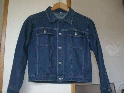 Spijkerjas jas 146-152, Kinderen en Baby's, Kinderkleding | Maat 152, Ophalen of Verzenden, Gebruikt, Jongen of Meisje, Jas