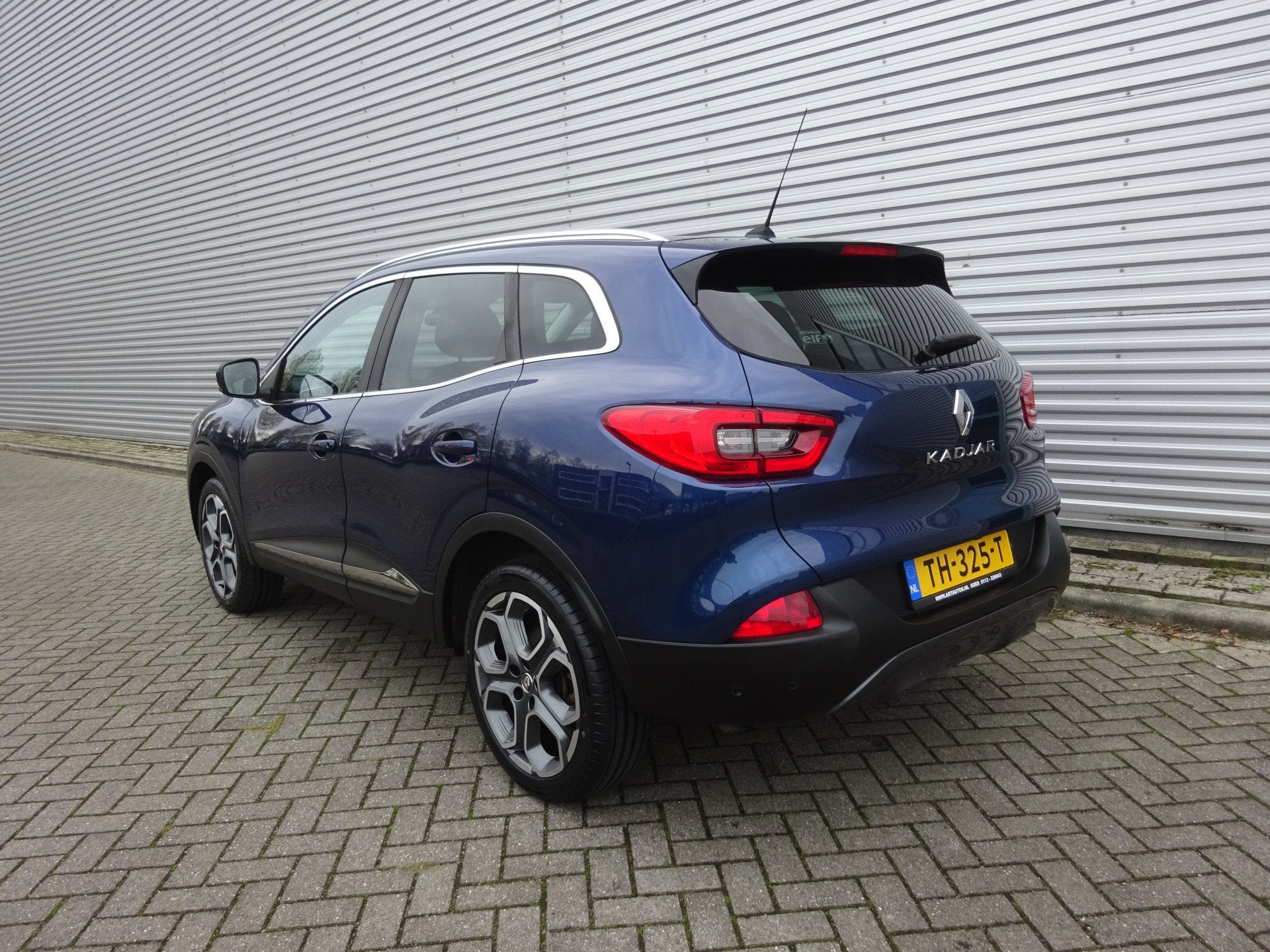 Renault Kadjar 1.2 TCe Bose 1e Eigenaar - Cliamte / Navi / C, Auto's, Voorwielaandrijving, Gebruikt, 4 cilinders, Blauw