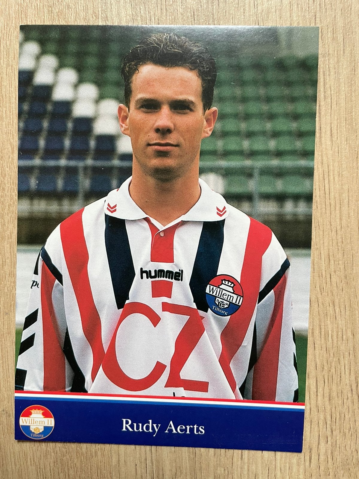 Fotokaart Rudy Aerts (Willem II , FC Den Bosch)., Verzamelen, Sportartikelen en Voetbal, Ophalen of Verzenden, Nieuw, Willem II