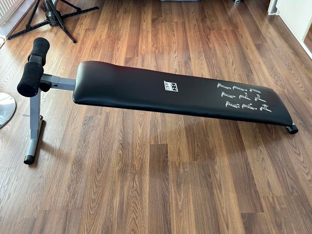 MPF Fitnessbank voor buikspieroefeningen, Sport en Fitness, Ophalen, Gebruikt, Buik, Fitnessbank