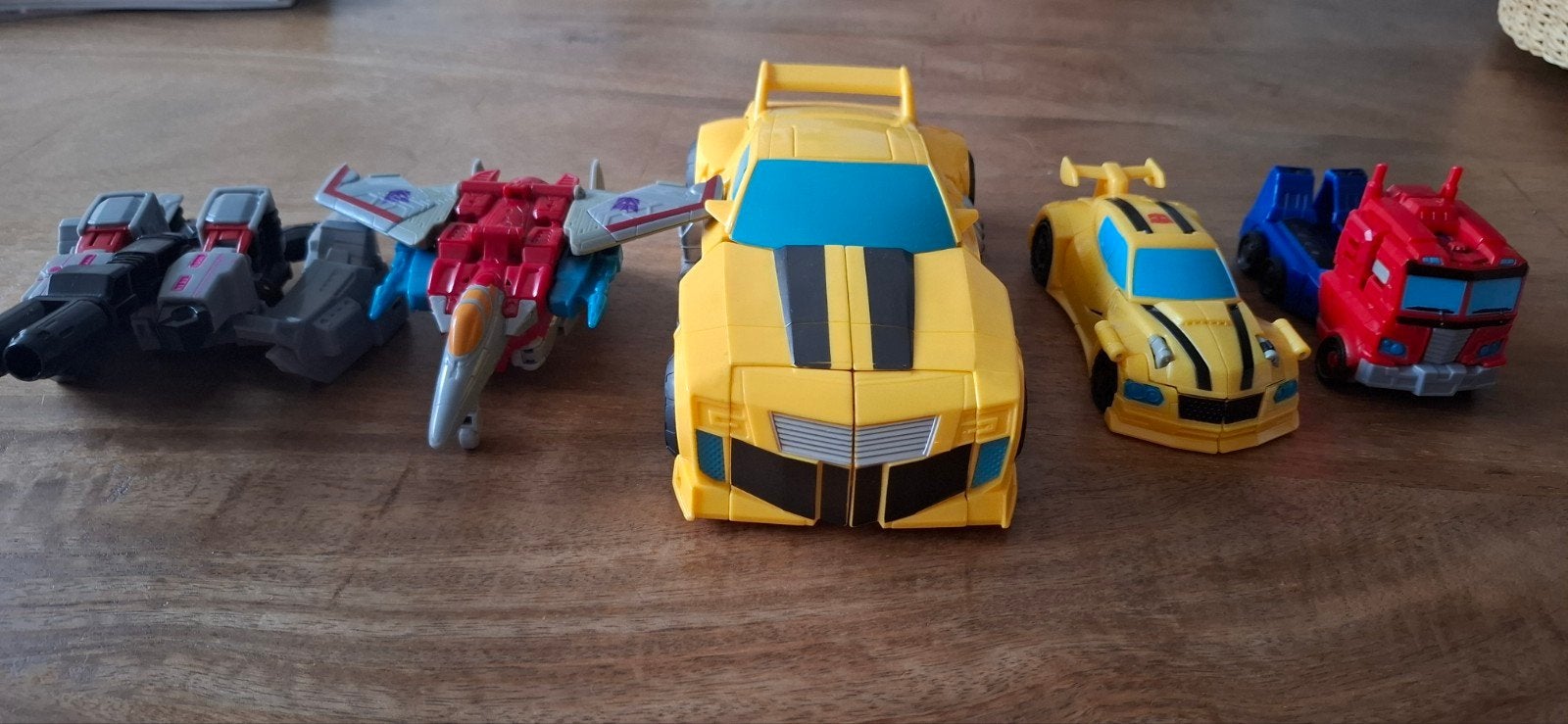 Transformers speelgoedfiguren - Set van 5, Kinderen en Baby's, Ophalen of Verzenden, Gebruikt