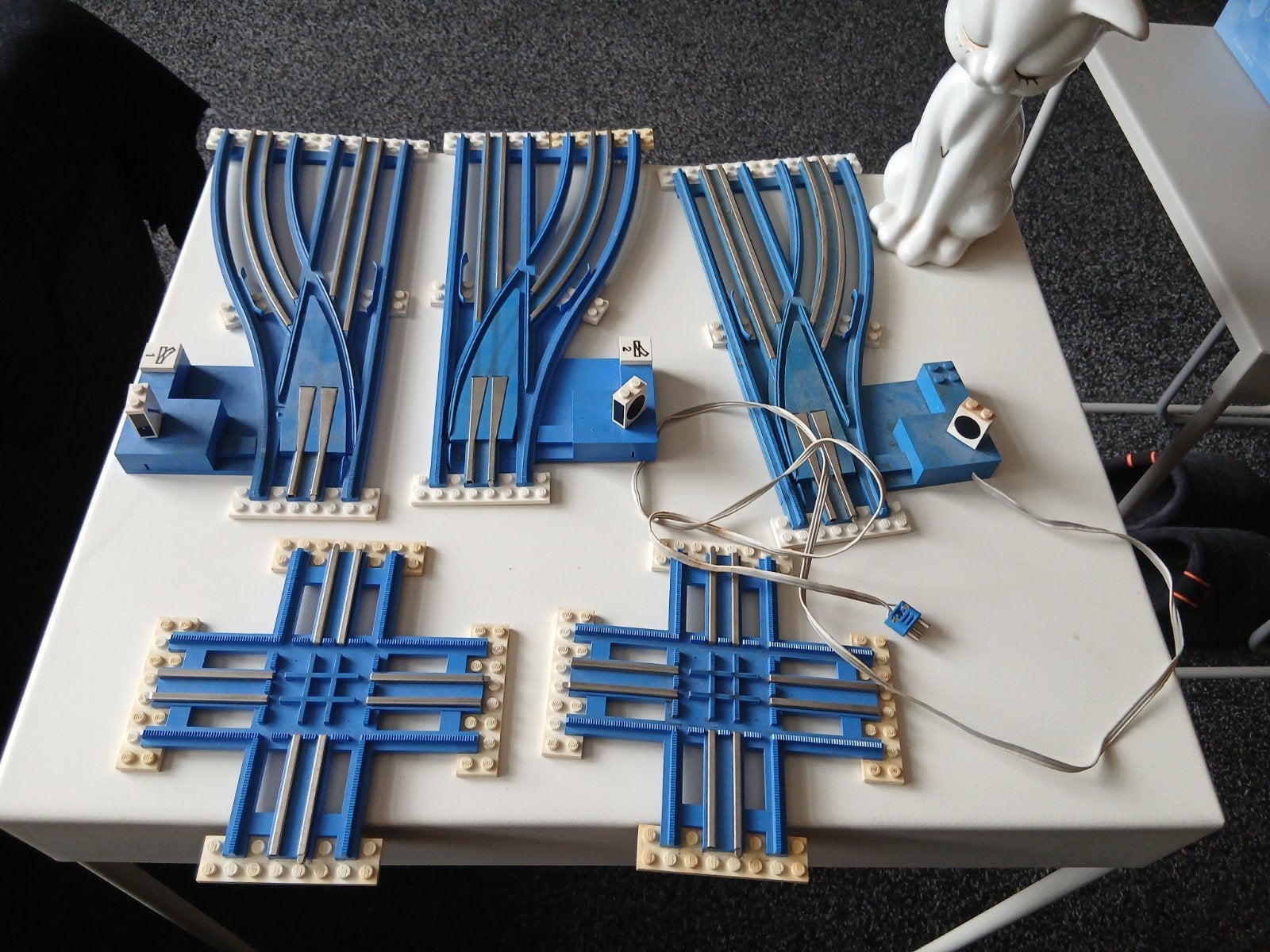 lego jaren 70     wissels etc, Kinderen en Baby's, Speelgoed | Duplo en Lego, Gebruikt, Lego, Ophalen of Verzenden, Losse stenen