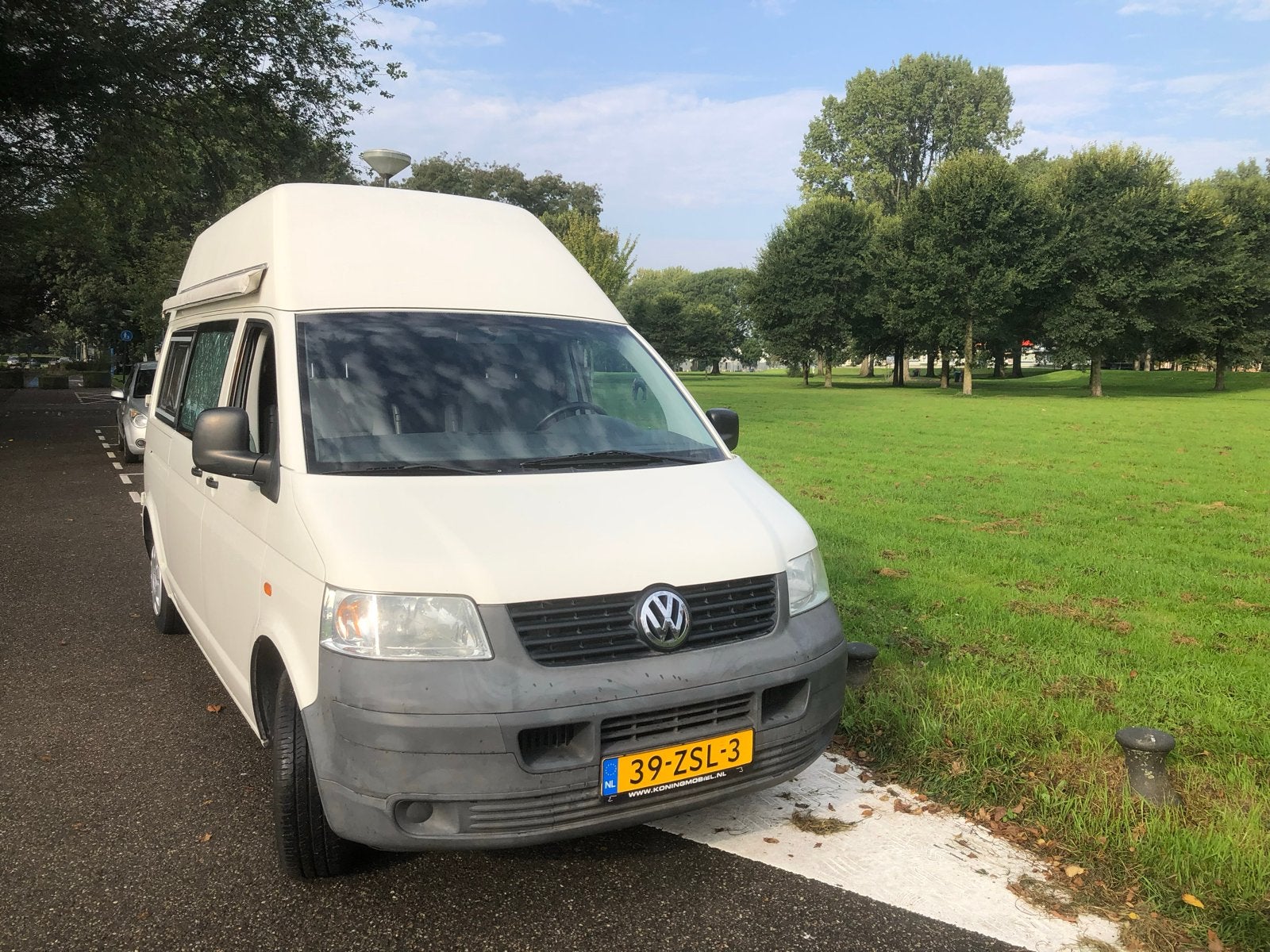 VW. Transporter T5 Camper verlengd 5.40 mt,slechts 128000 km, Chemisch toilet, Ringverwarming, Volkswagen, Tot en met 2