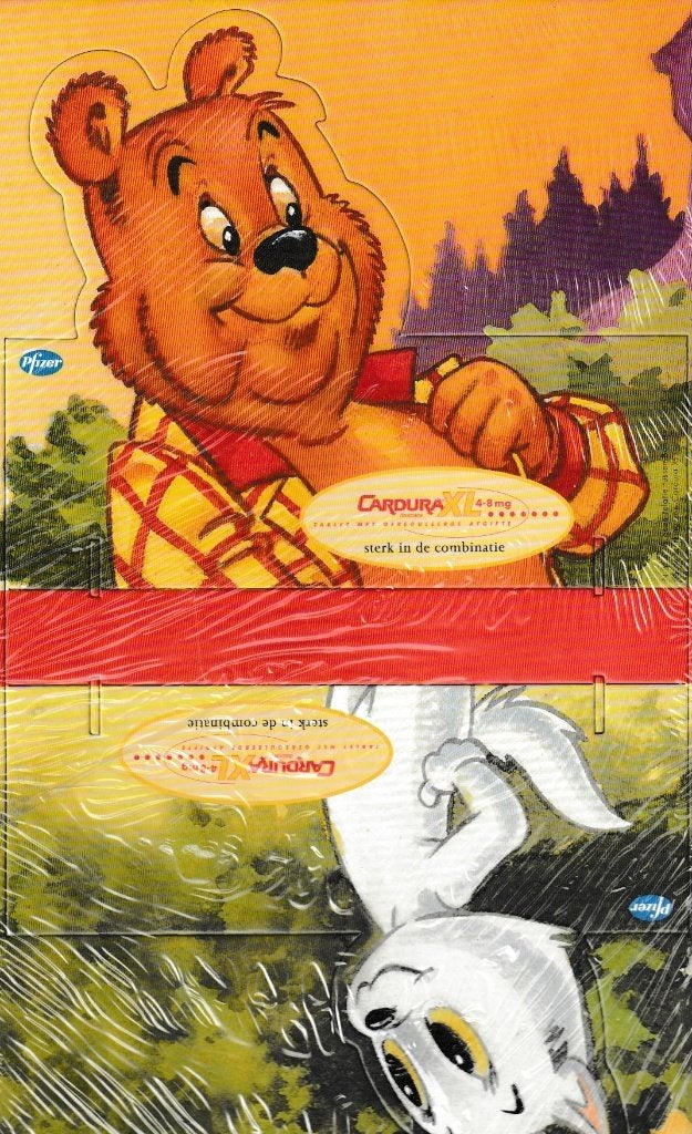 PFIZER  O.B. Bommel o.a. brievenstandaard en boeken leggers, Ophalen, Nieuw