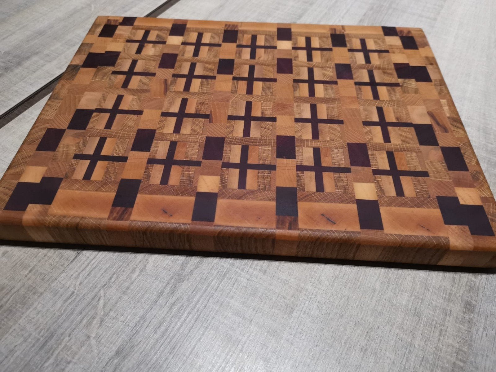 Handgemaakte End-Grain Snijplank -, Ophalen of Verzenden