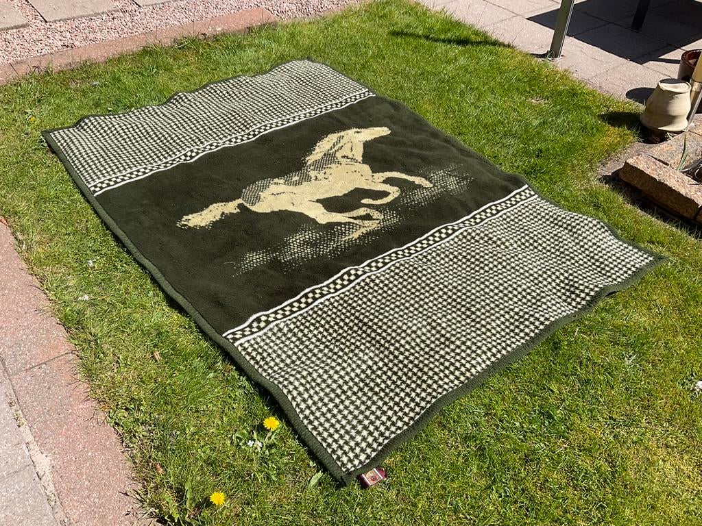 Deken met paard, Kinderen en Baby's, Ophalen of Verzenden, Zo goed als nieuw, 100 cm of meer, Deken