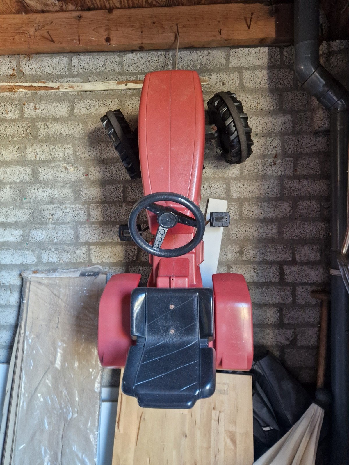 Speelgoed tractor, Ophalen, Gebruikt