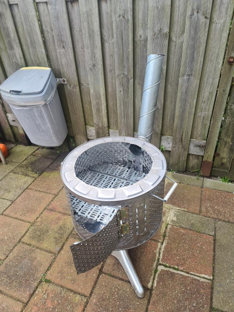 Bbq/vuurkorv, Ophalen