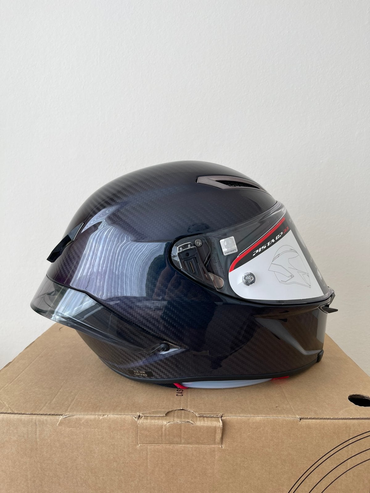 NEW!!! AGV Pista GP RR Mono Iridium Carbon, Motoren, Kleding | Motorhelmen, Nieuw met kaartje, Ophalen of Verzenden, L, Integraalhelm