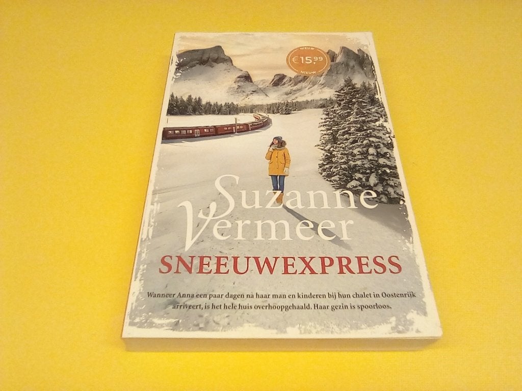 Suzanne Vermeer - Sneeuwexpress, Boeken, Thrillers, Zo goed als nieuw, Nederland, Ophalen of Verzenden