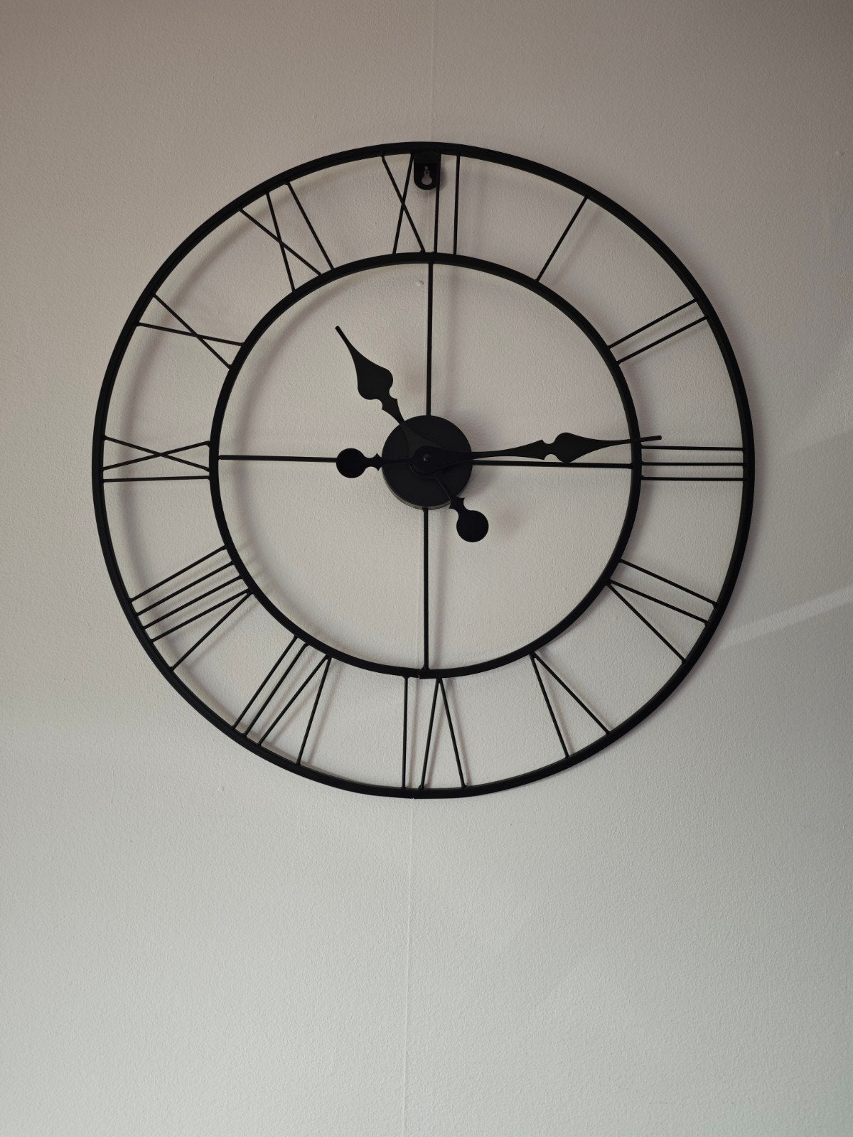 klok, Ophalen, Gebruikt, Zwart, Wandklok