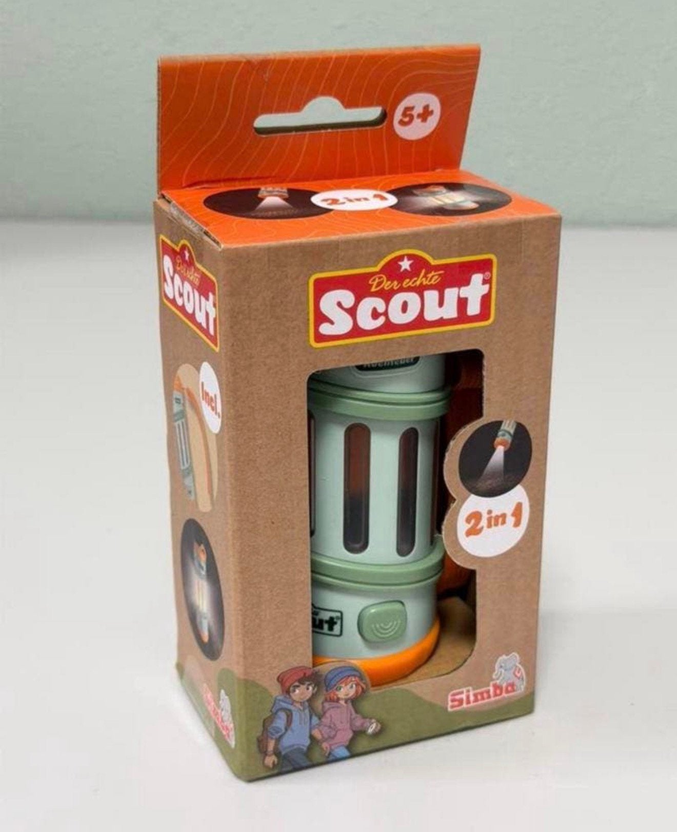 Scout - 2-In-1-Kinderen-Zaklamp - Buiten-Spel-Uitrusting, Nieuw, Ophalen of Verzenden, H, H