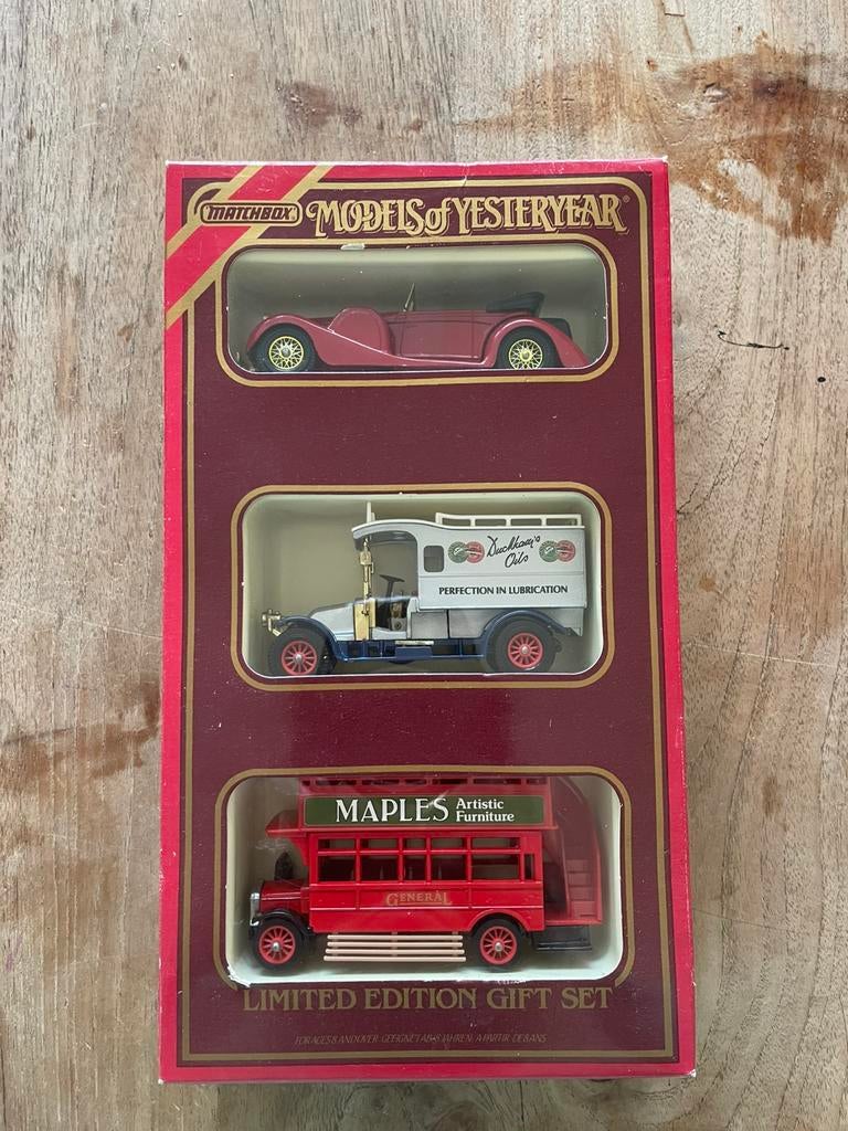Matchbox Models of Yesteryear – 3 modellen – nieuwstaat, Ophalen of Verzenden, Zo goed als nieuw, Overige typen, Overige merken