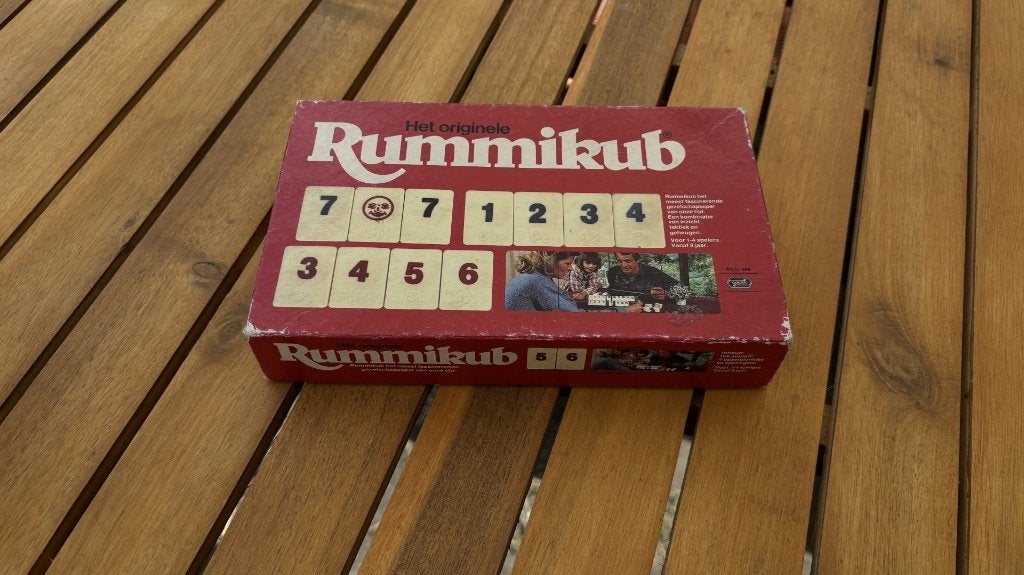 Rummikub Bordspel, Een of twee spelers, Ophalen, Gebruikt, Goliath Games