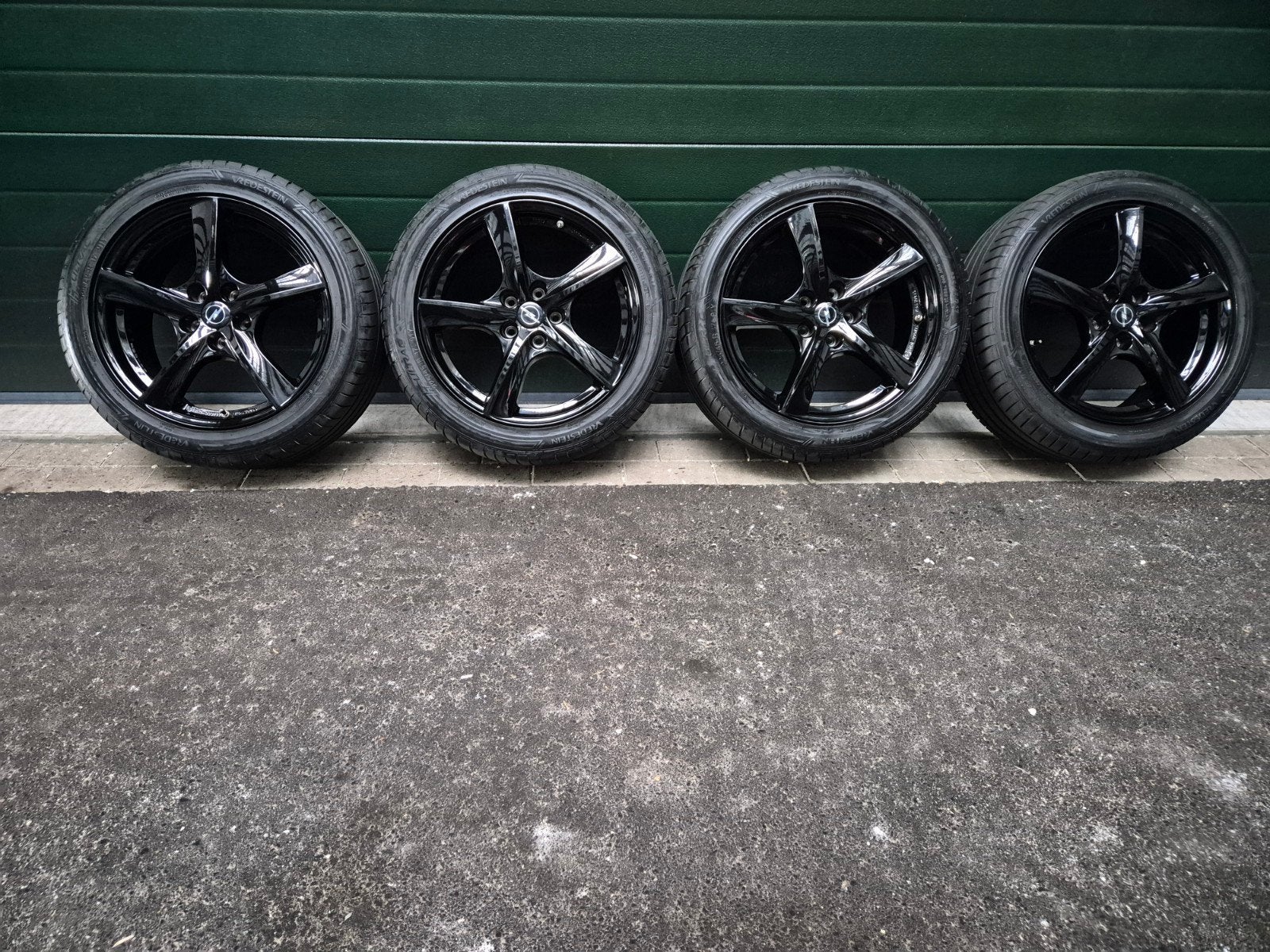 5x105 / 17inch OPEL ZOMERSET met TPMS 225 45 17, Ophalen, Banden en Velgen, 17 inch, Zomerbanden