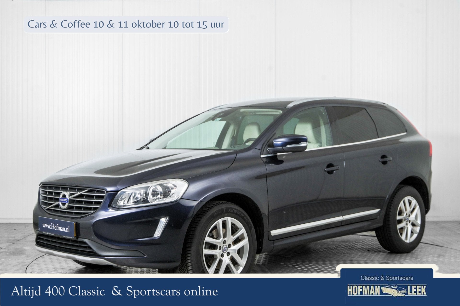 Volvo XC60 2.0 D3 handgeschakeld (bj 2017), Auto's, Voorwielaandrijving, Euro 6, 4 cilinders, Blauw