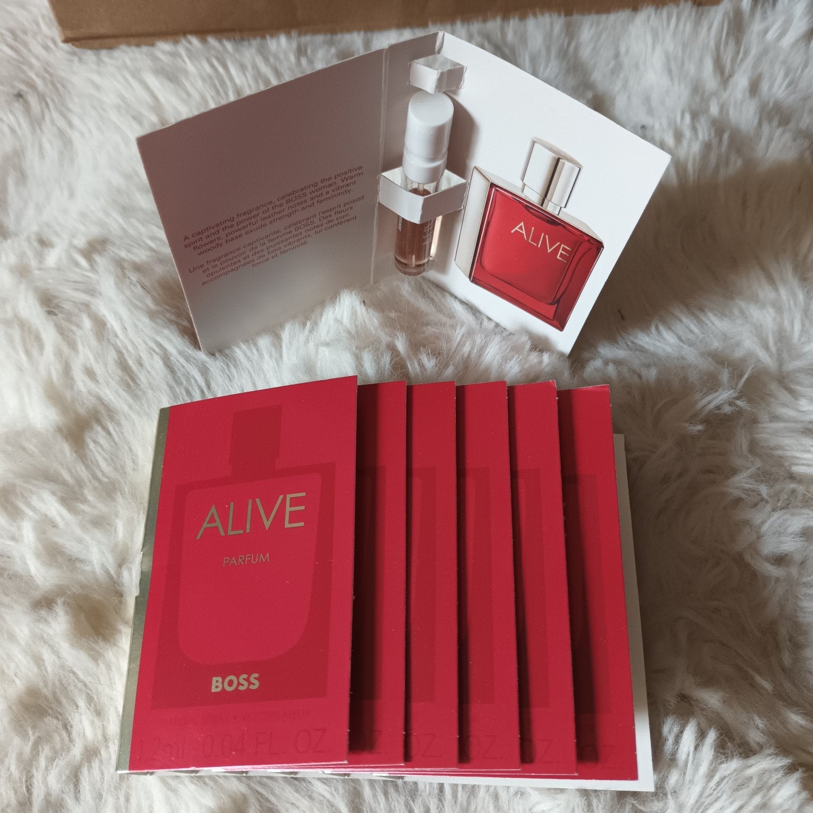 BOSS ALIVE parfum proefjes..7 x..nieuw, Ophalen of Verzenden, Nieuw