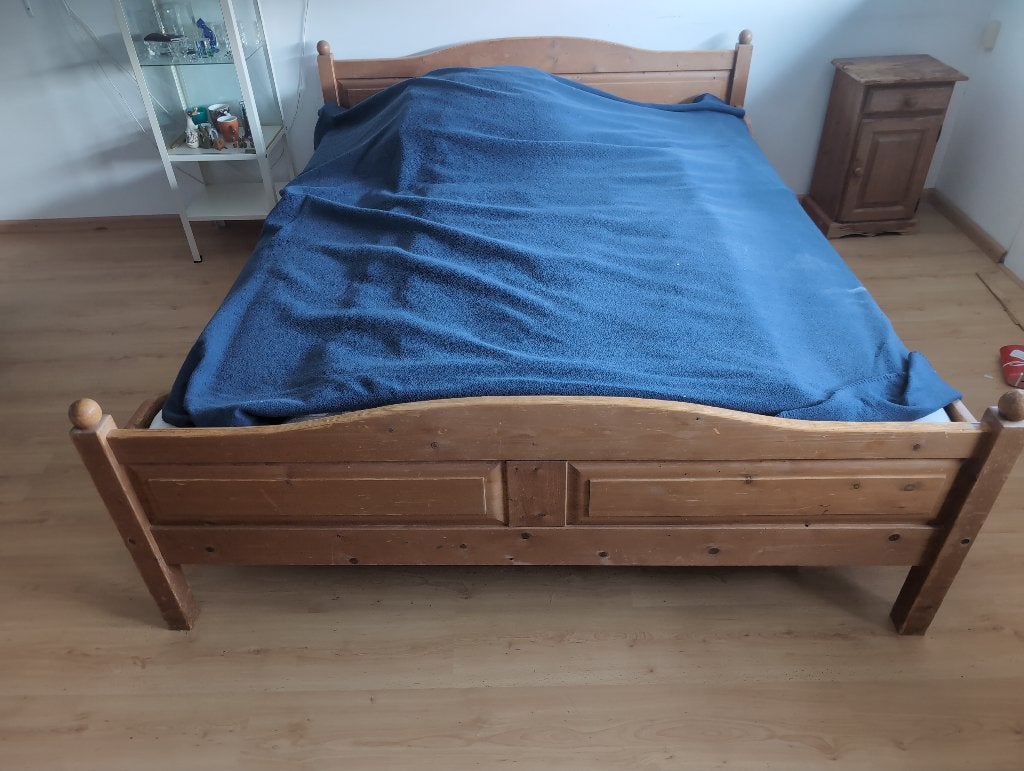 Tweepersoons bed, Ophalen, Gebruikt, Overige kleuren, Tweepersoons