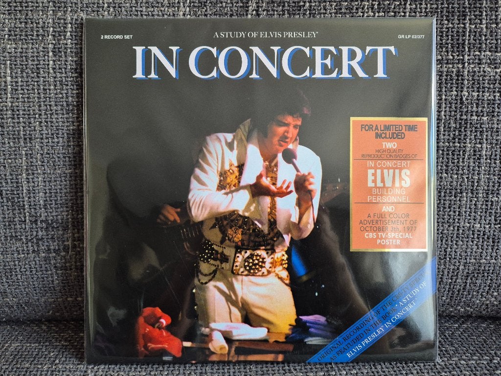 Elvis Presley - A Study of Elvis Presley in Concert (2LP), Ophalen of Verzenden, Nieuw in verpakking, LP