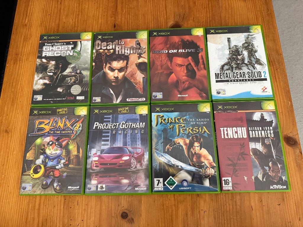 Microsoft Xbox Games, 1 speler, Ophalen, Gebruikt, Vanaf 3 jaar