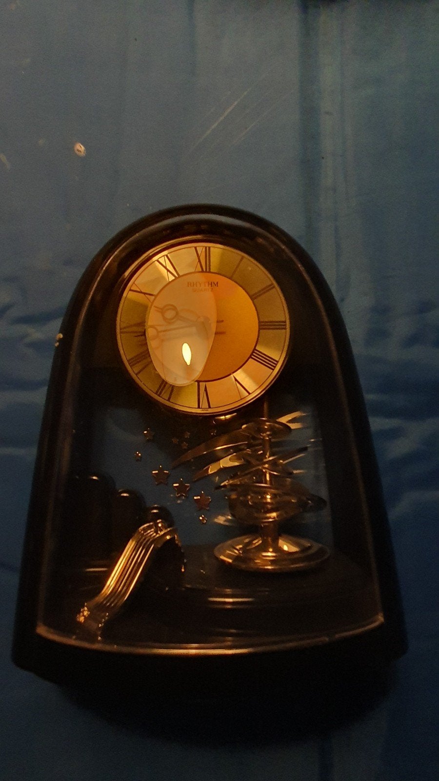 rhythm quartz klok
Vintage 1980s Rhy, Ophalen of Verzenden
