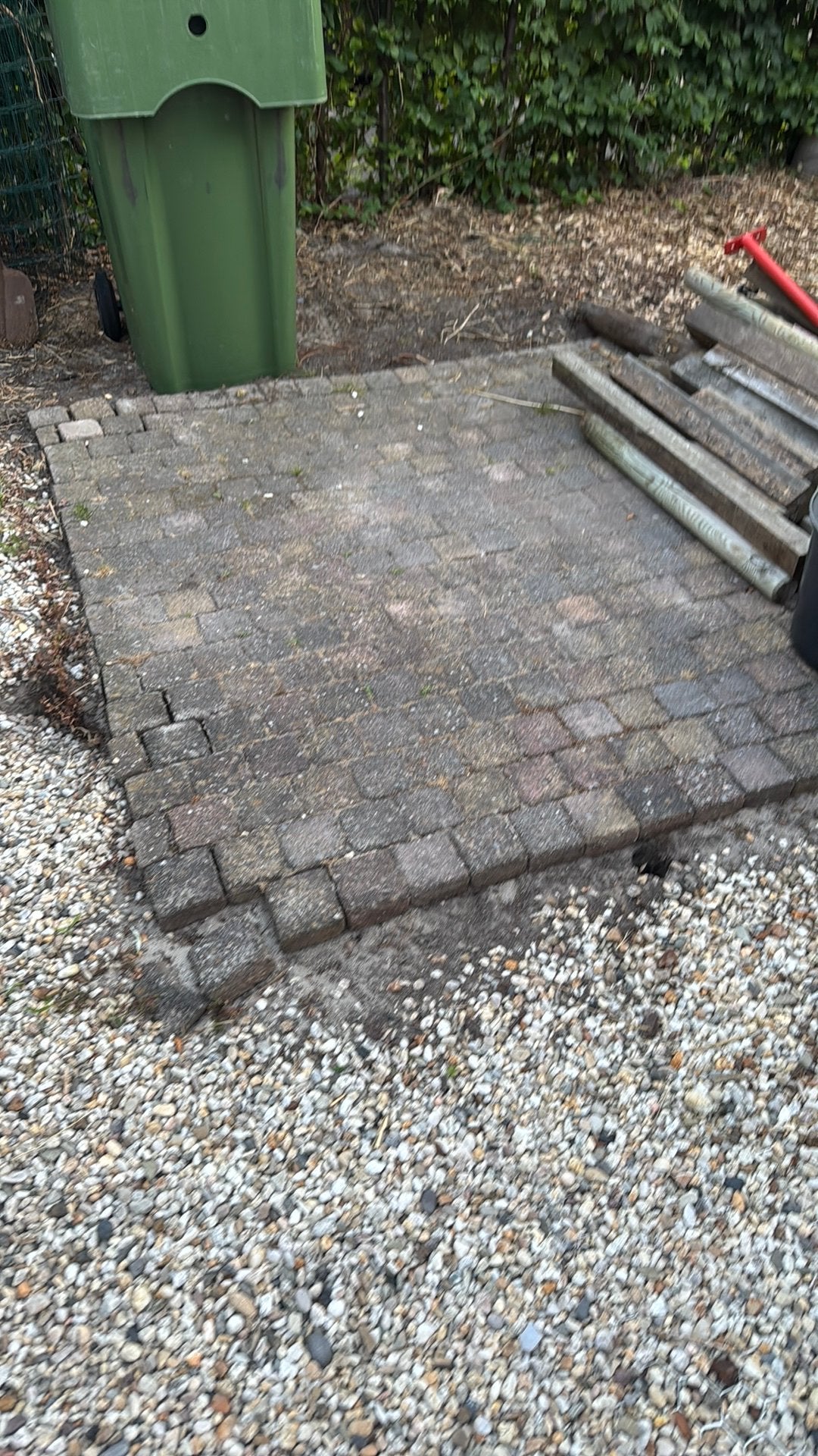 Gratis!! Cobblestones 3,5 m2, Ophalen, Gebruikt, Klinkers, Minder dan 5 m²