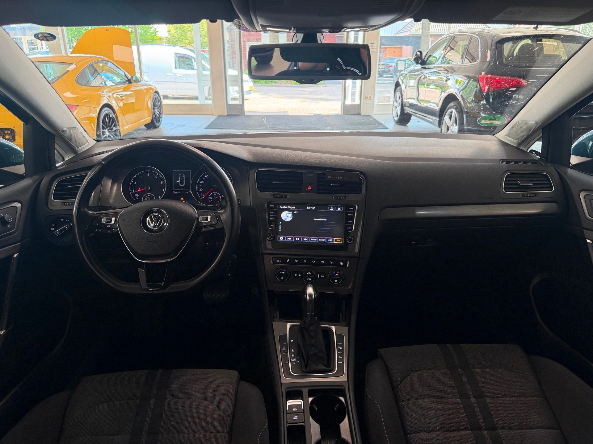 Volkswagen Golf 1.4 TSI Highline DSG/Nieuwe mechatronica/dis, Euro 5, Stof, Gebruikt, Zwart