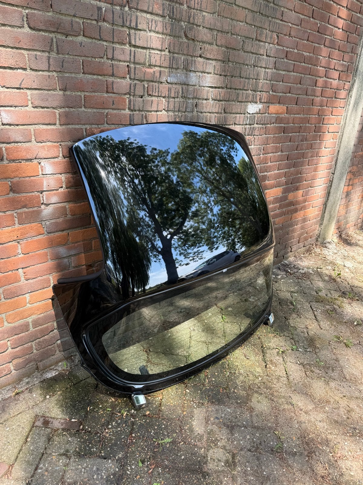 Mazda MX-5 NA/NB Hardtop Zwart met Achterruitverwarming, Ophalen, Gebruikt, Achterklep, Voor