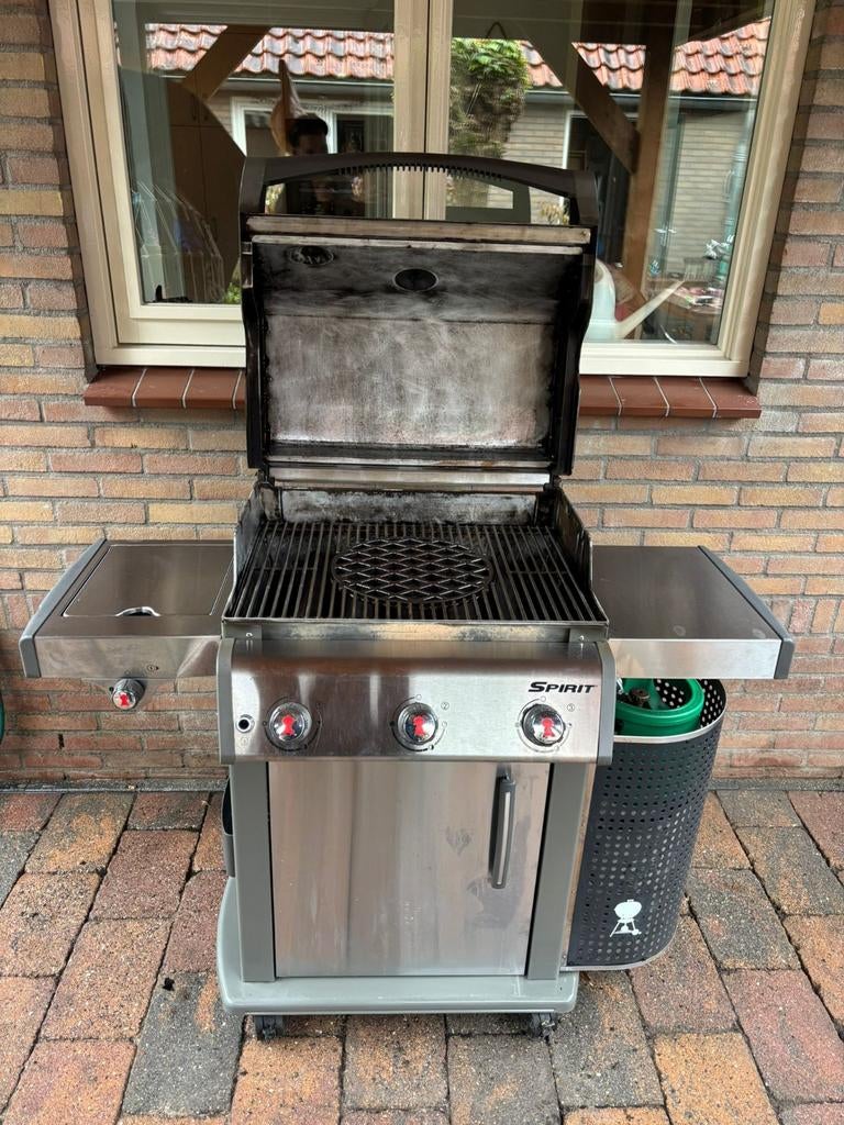 Weber Spirit Premium S-320 GBS buitenkeuken + hoes & meter, Ophalen, Gebruikt, Weber