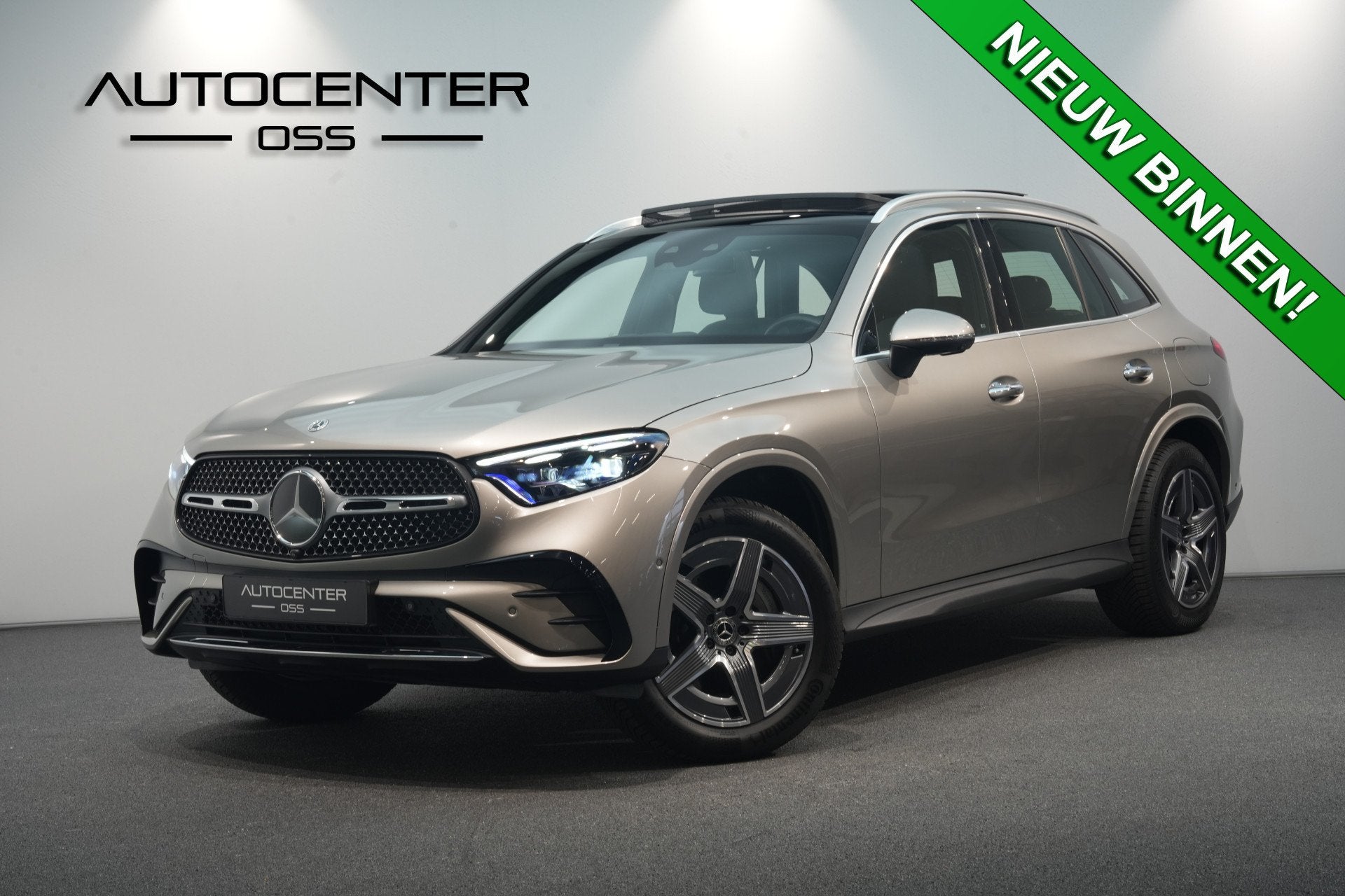 Mercedes-Benz GLC 400e 4MATIC AMG Premium+  LEDER  MAS, Automaat, Gebruikt, Vierwielaandrijving, Hybride Elektrisch/Benzine