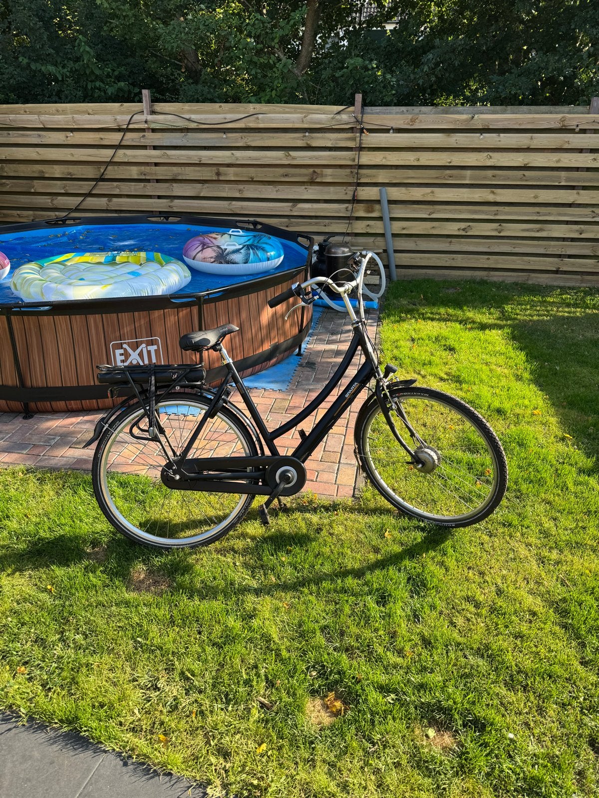 Sparta elektrische fiets, lage instap, Sparta, Ophalen of Verzenden, Trommelrem, 53 tot 56 cm
