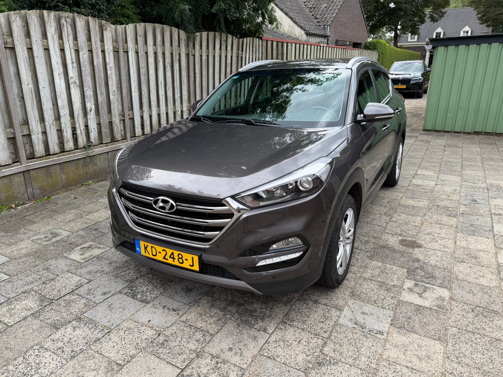 Hyundai Tucson 1.6 GDi Comfort 132pk 2016 trekhaak, Auto's, Voorwielaandrijving, 1591 cc, 4 cilinders, Bruin