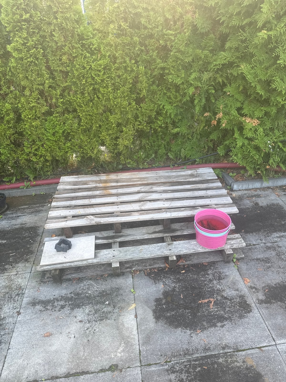 Gratis pallets, Doe-het-zelf en Verbouw, Ophalen, Gebruikt