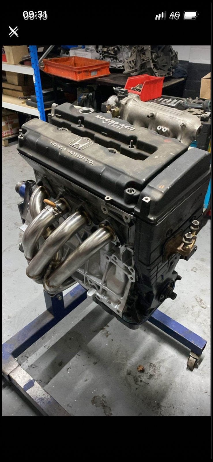 Honda B16B motor gereviseerd!!, Ophalen, Gereviseerd, Honda